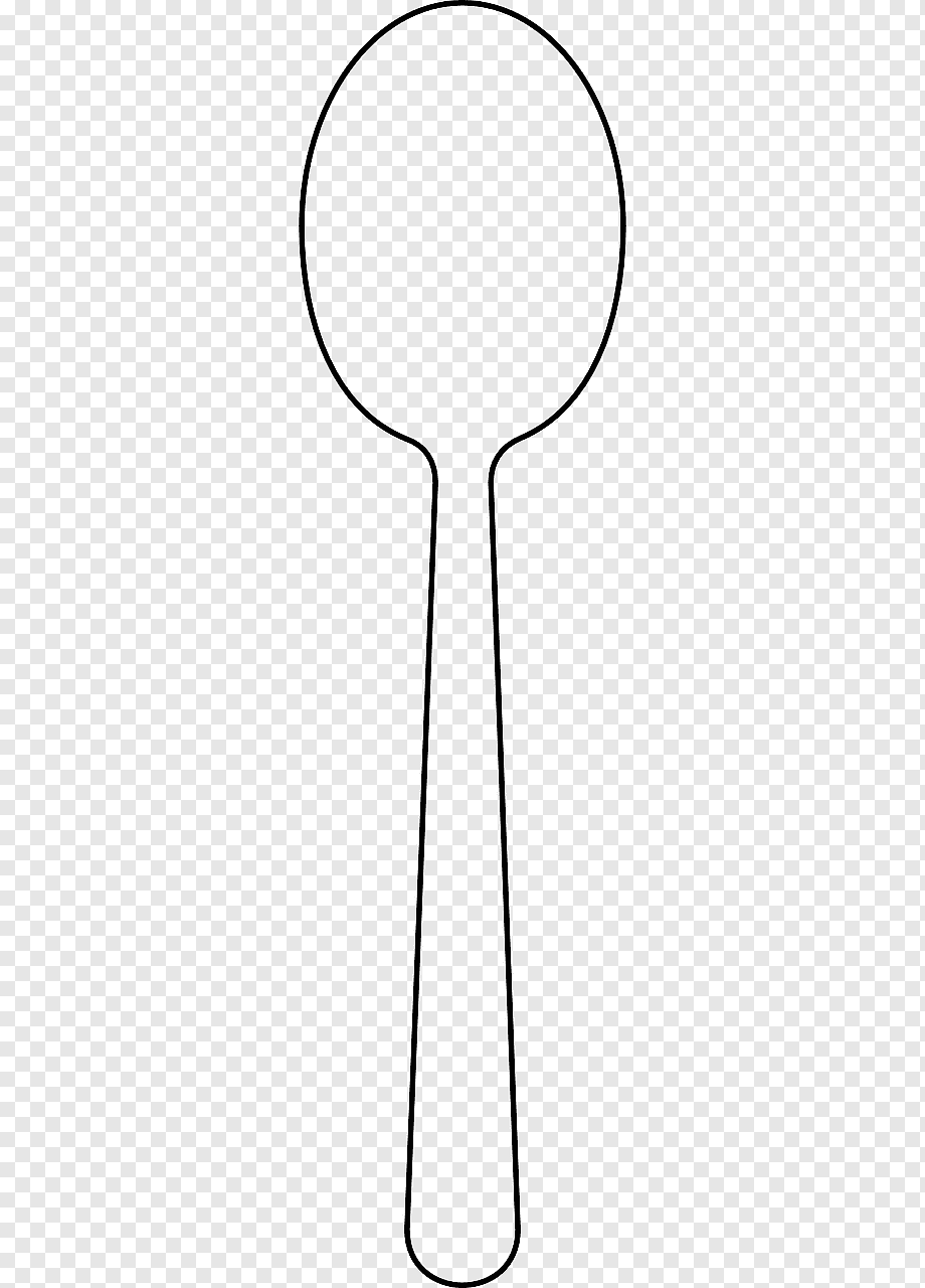 Ложка раскраска