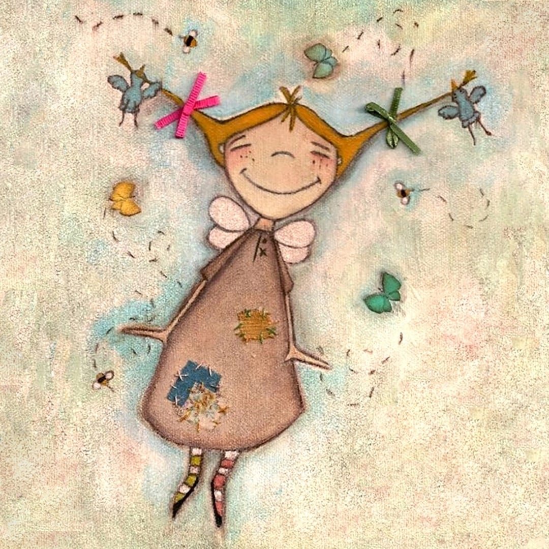 Девушка с воздушными шарами