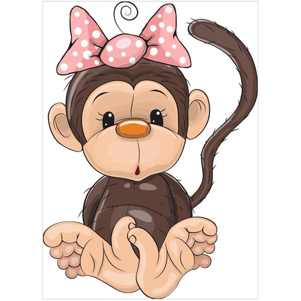 Обезьяна мультяшка