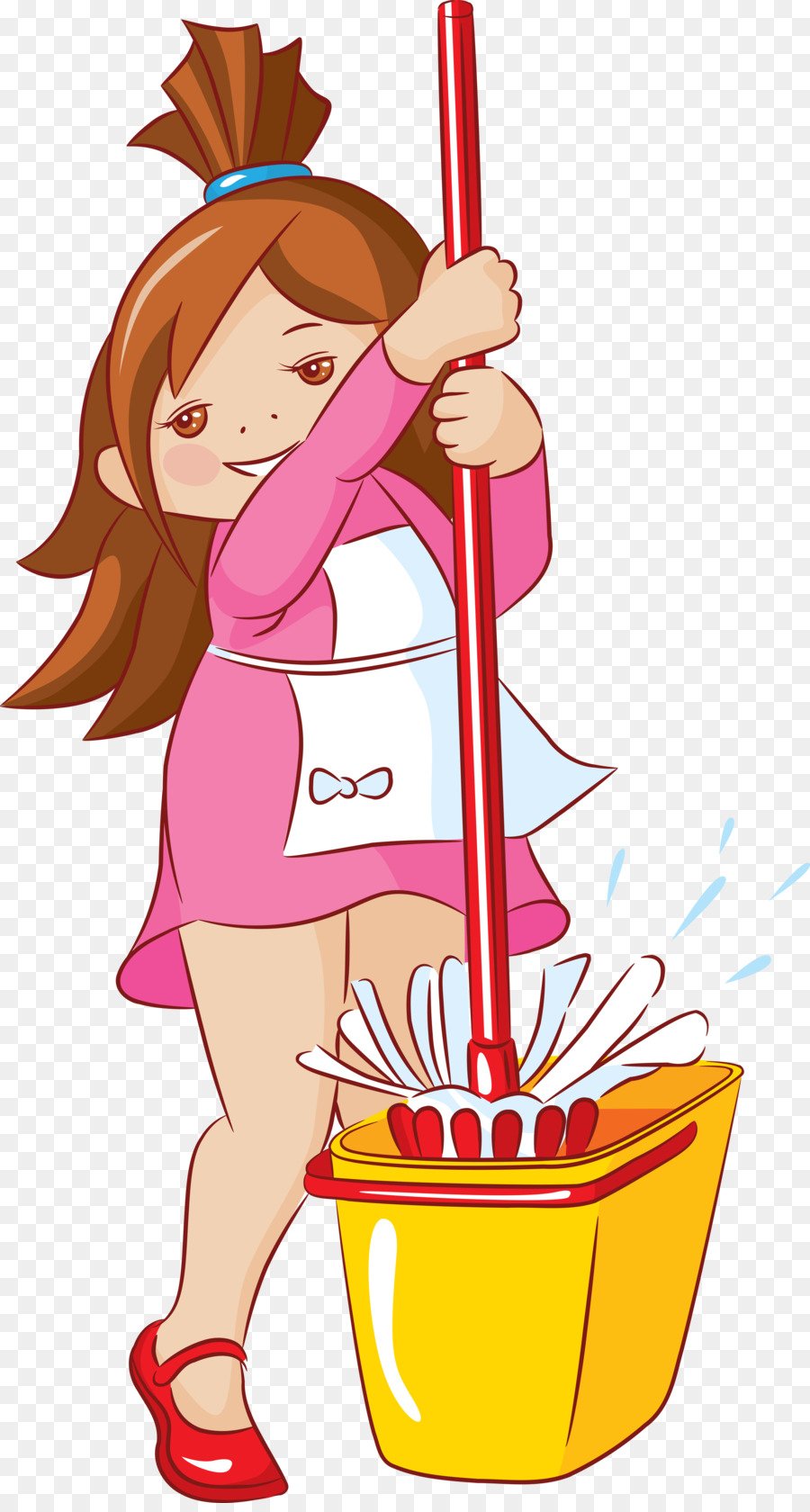 Стикеры уборка