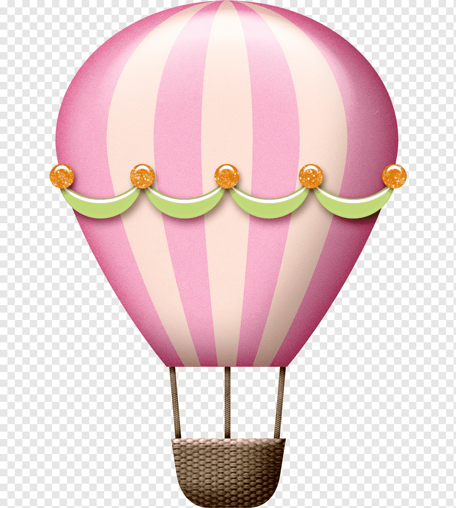 Воздушный шар мультяшный