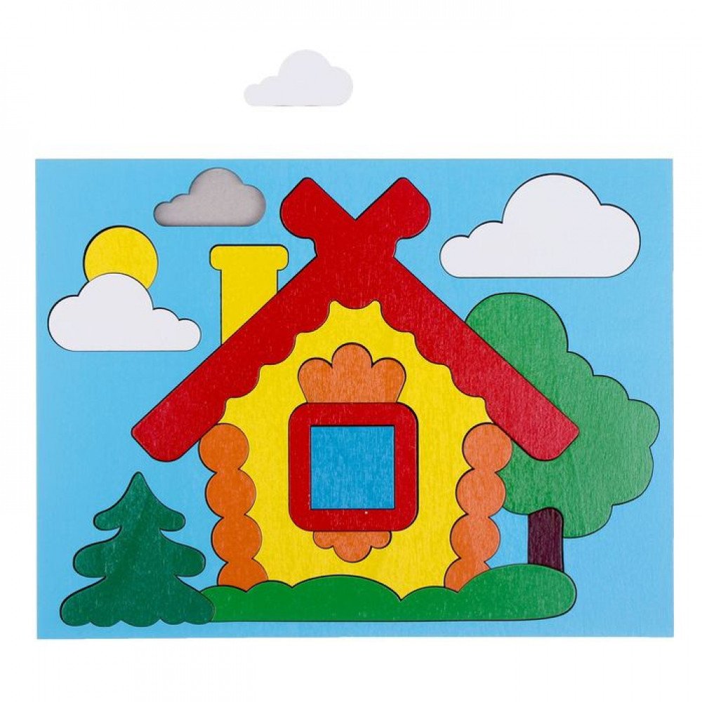 Цветные домики для детей