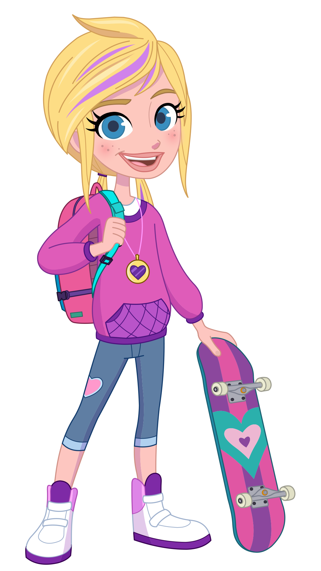 Полли покет в полный рост