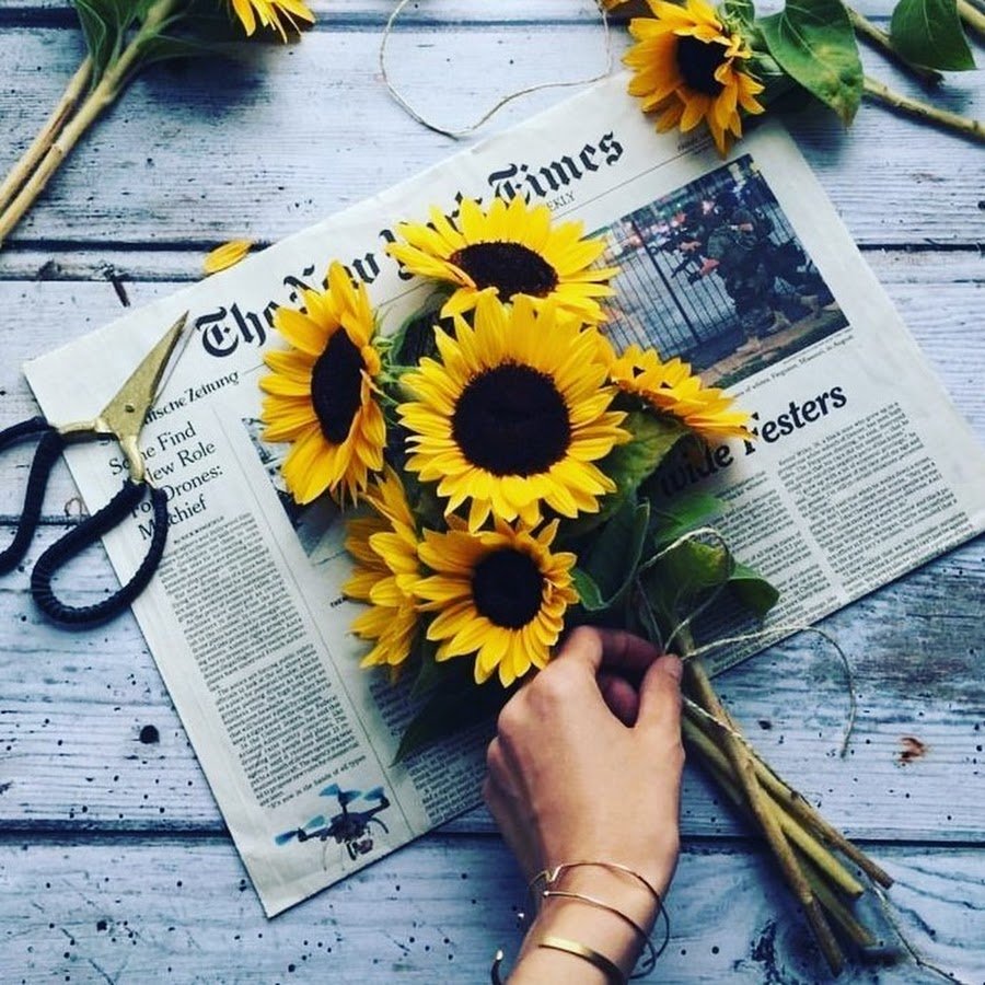 Солнечного настроения Подсолнухи