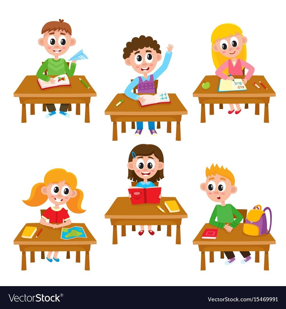 Ученик за партой