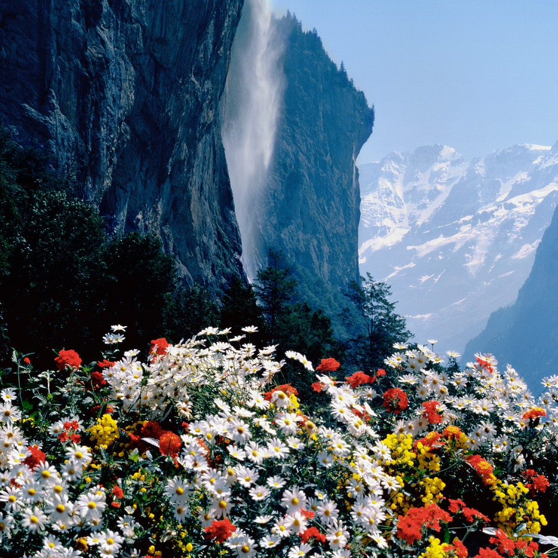 Доброе утро водопад