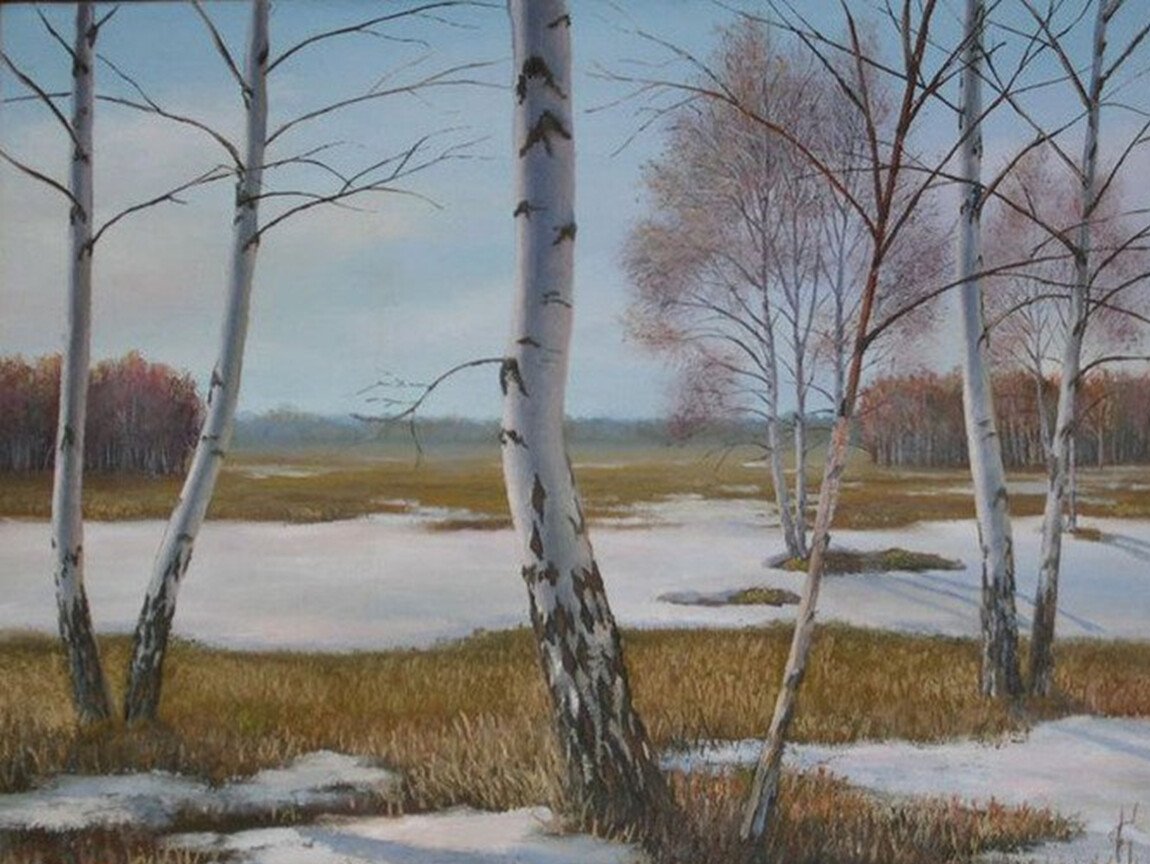«Ранняя Весна» художника п. петровичева