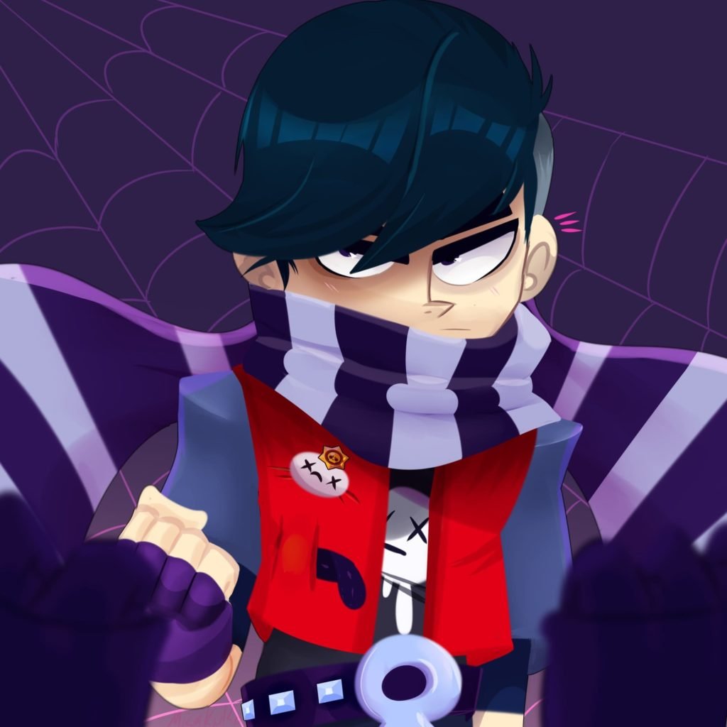 Роза из БРАВЛ старс арт