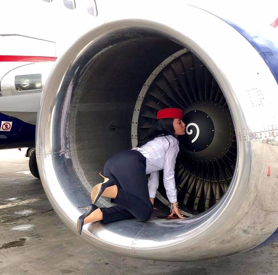 Самолет прикол