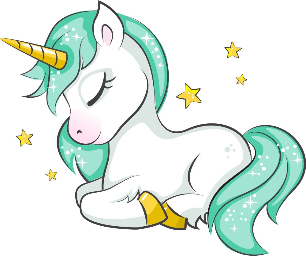 Единорог спит