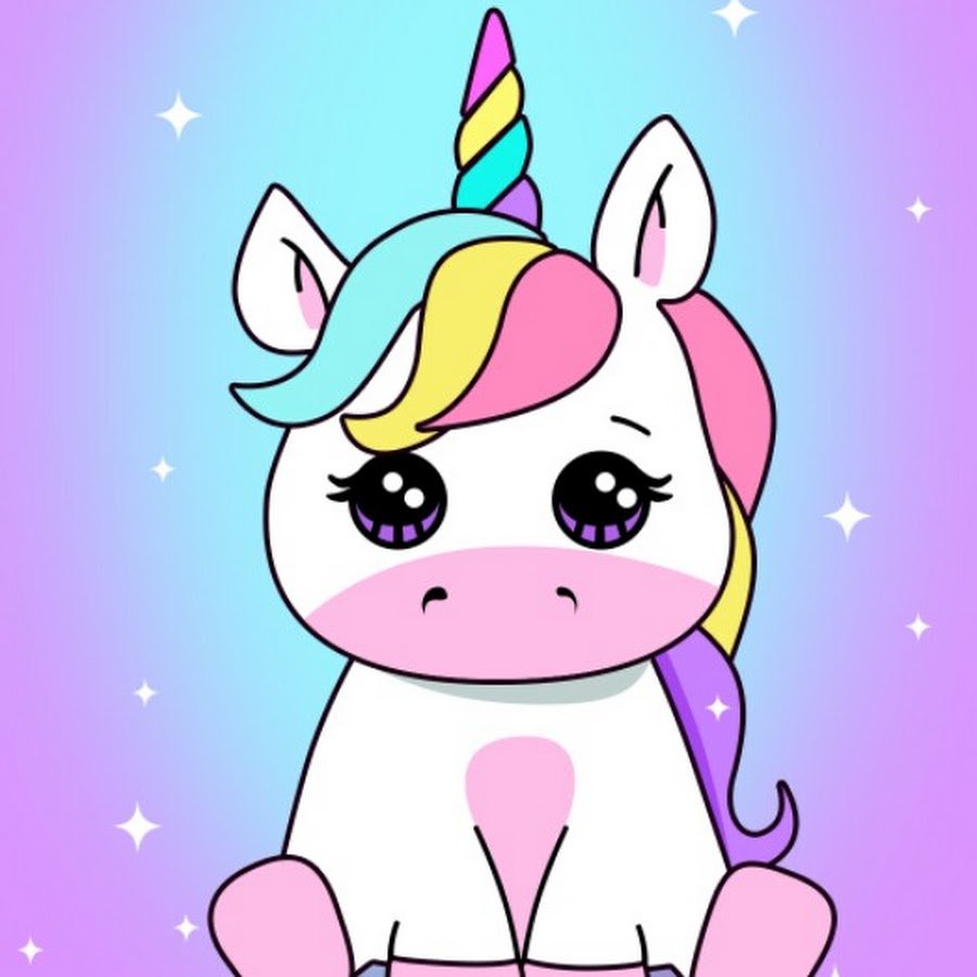 Милые Единорожки рисунки