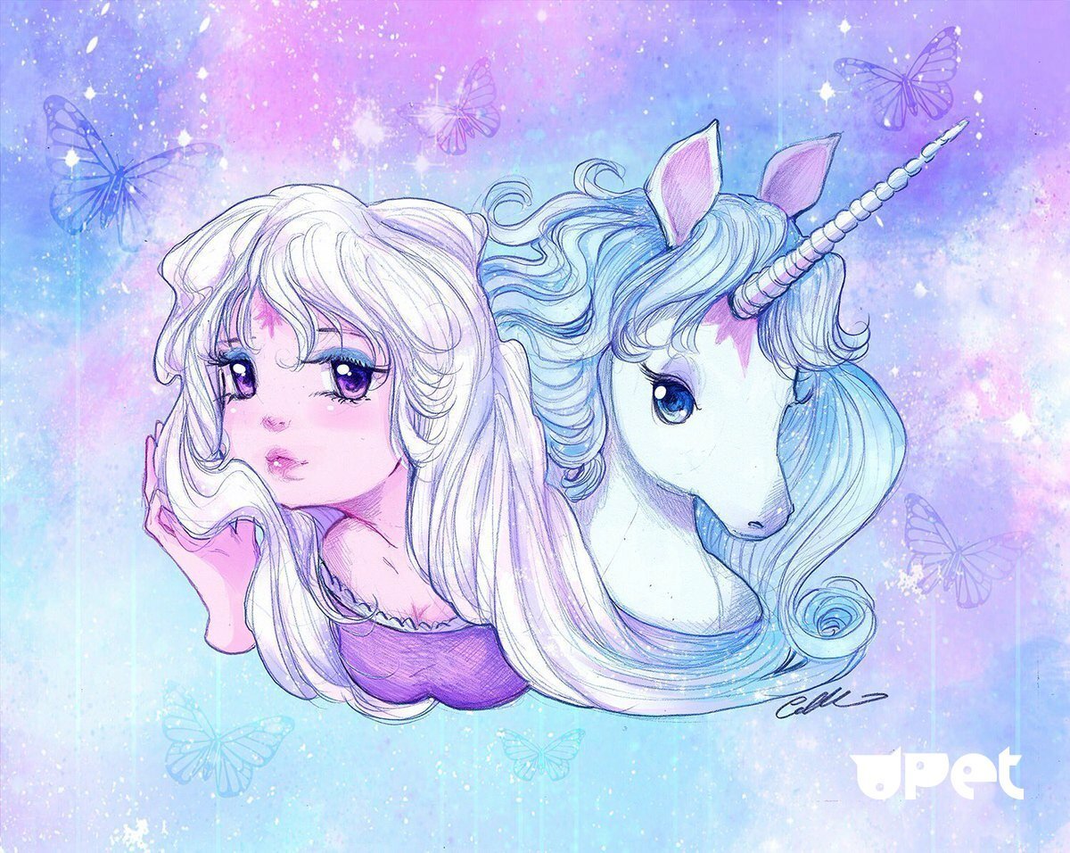 Единорог рисунок