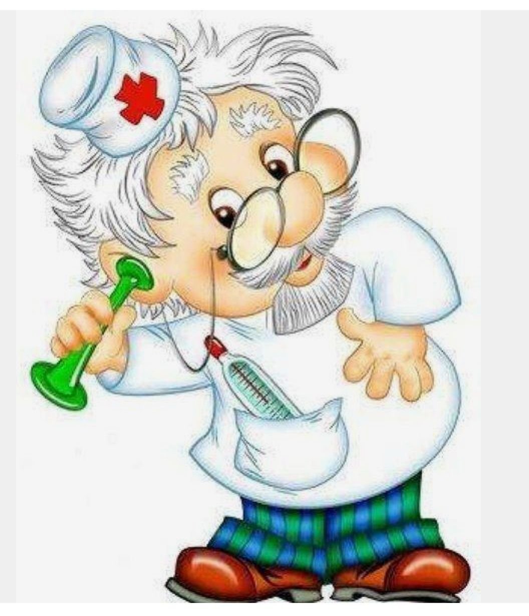 Доктор Айболит пришивает ножку зайчику