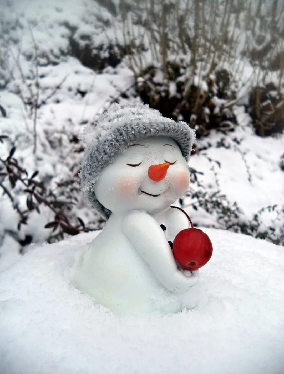 Доброе утро снег