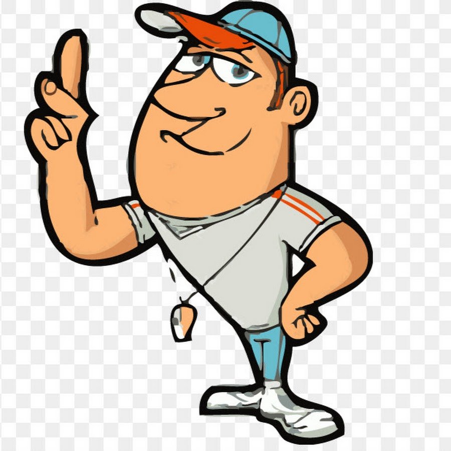 Учитель физкультуры мультяшный