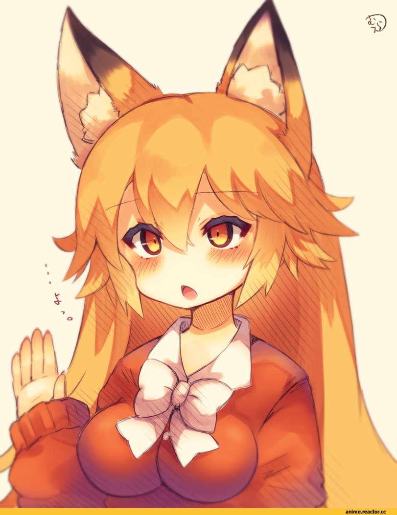 Kemono friends аниме лиса