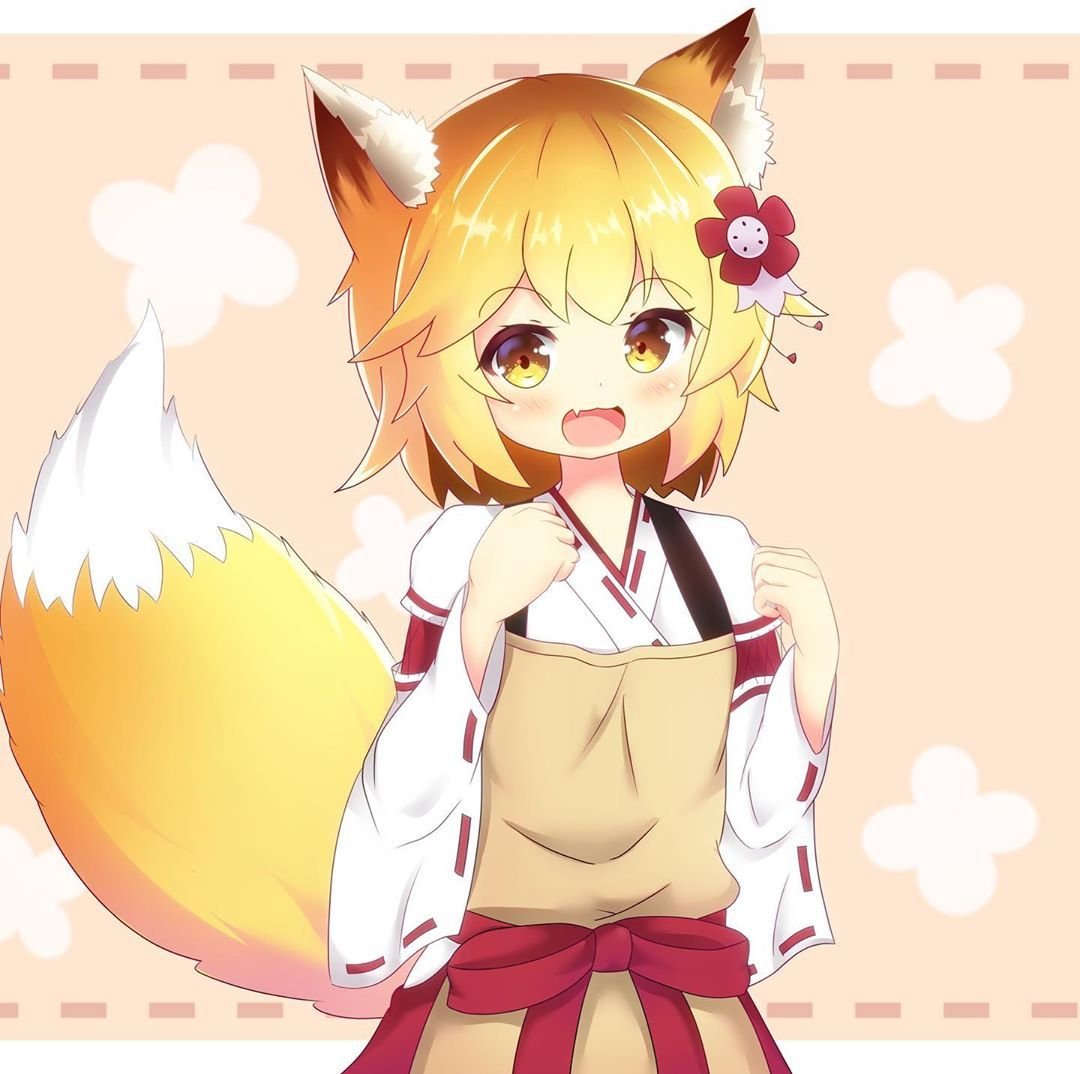 Аниме лисица Сэнко