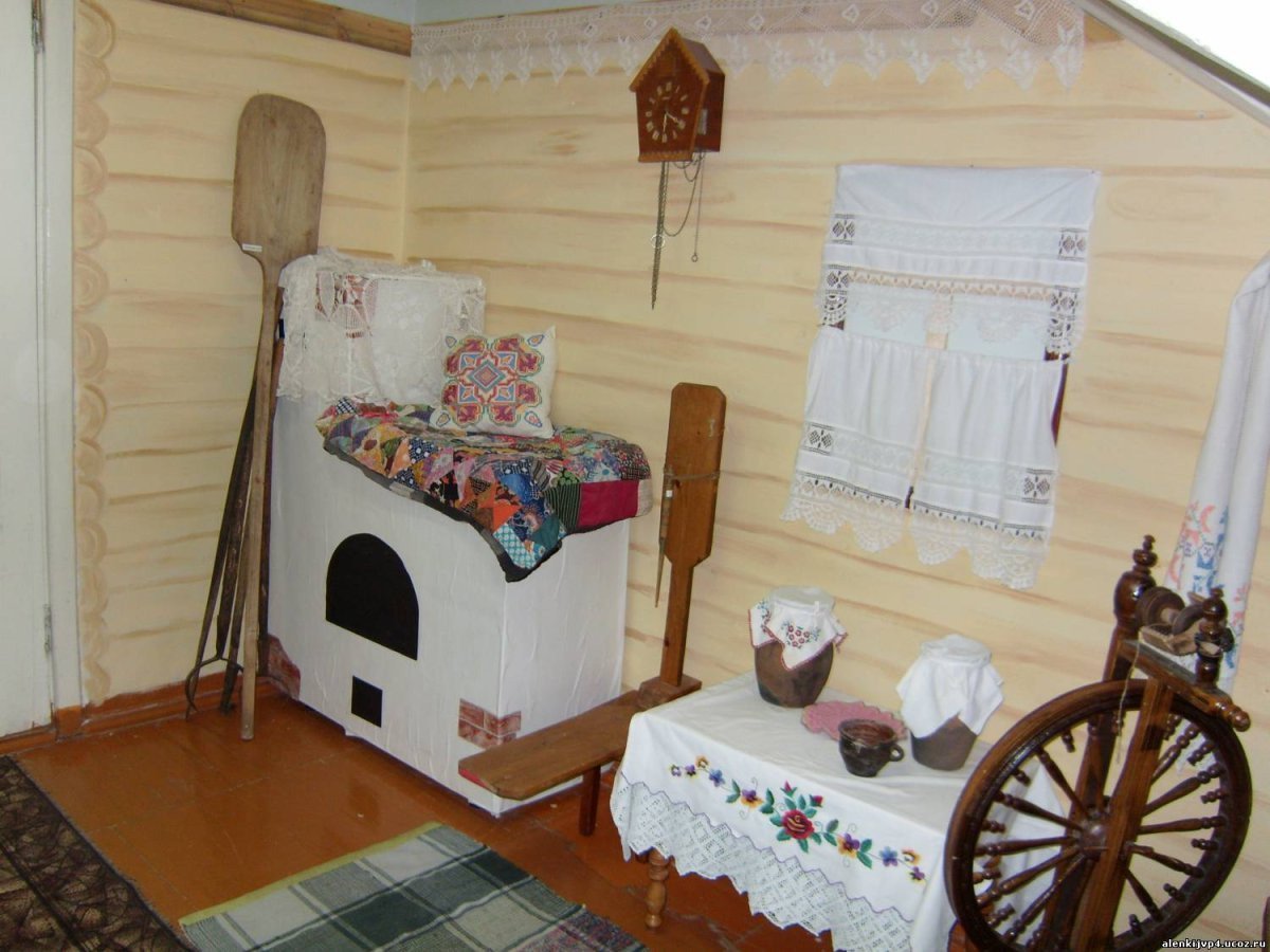 Крестьянская изба в древней Руси