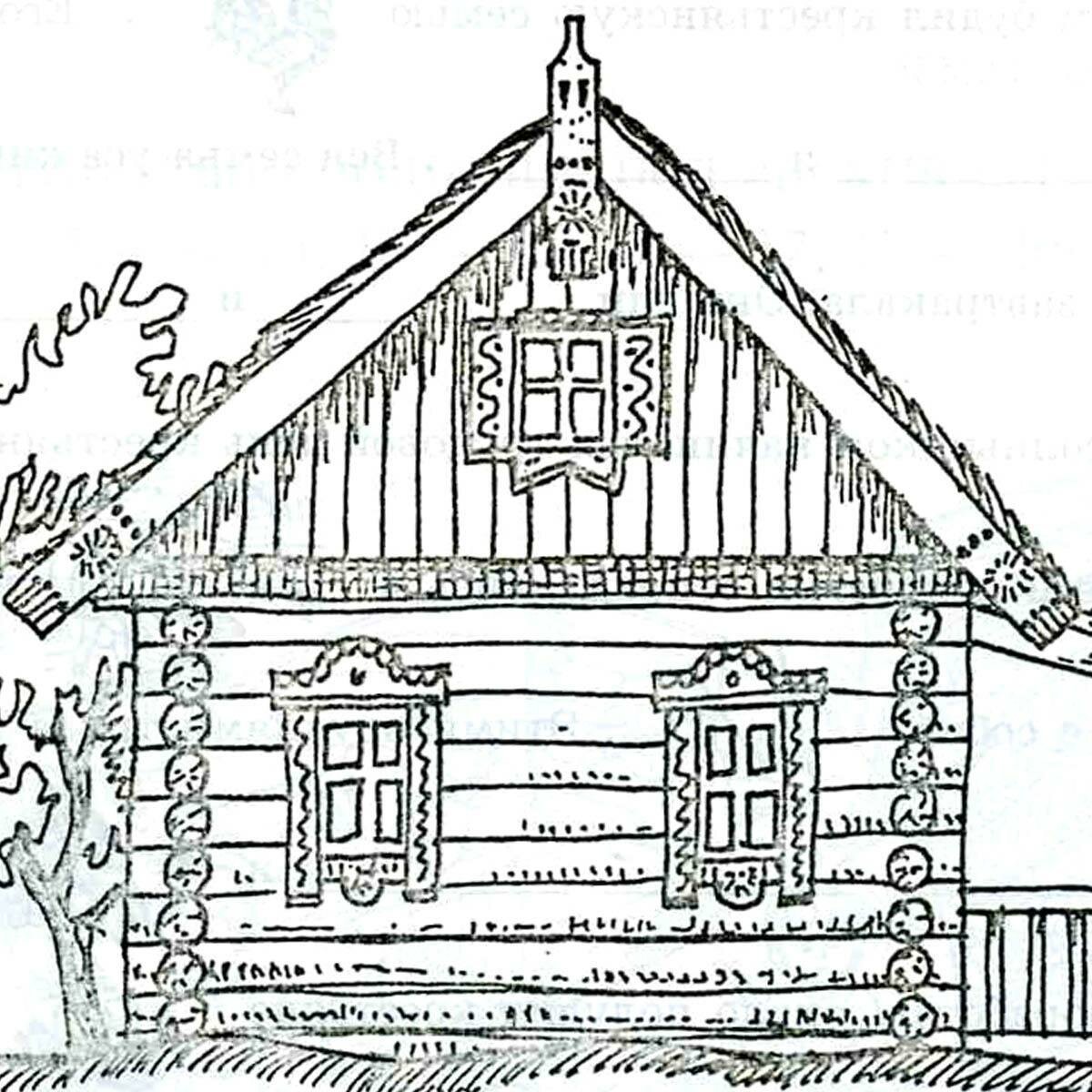 Декор русской избы