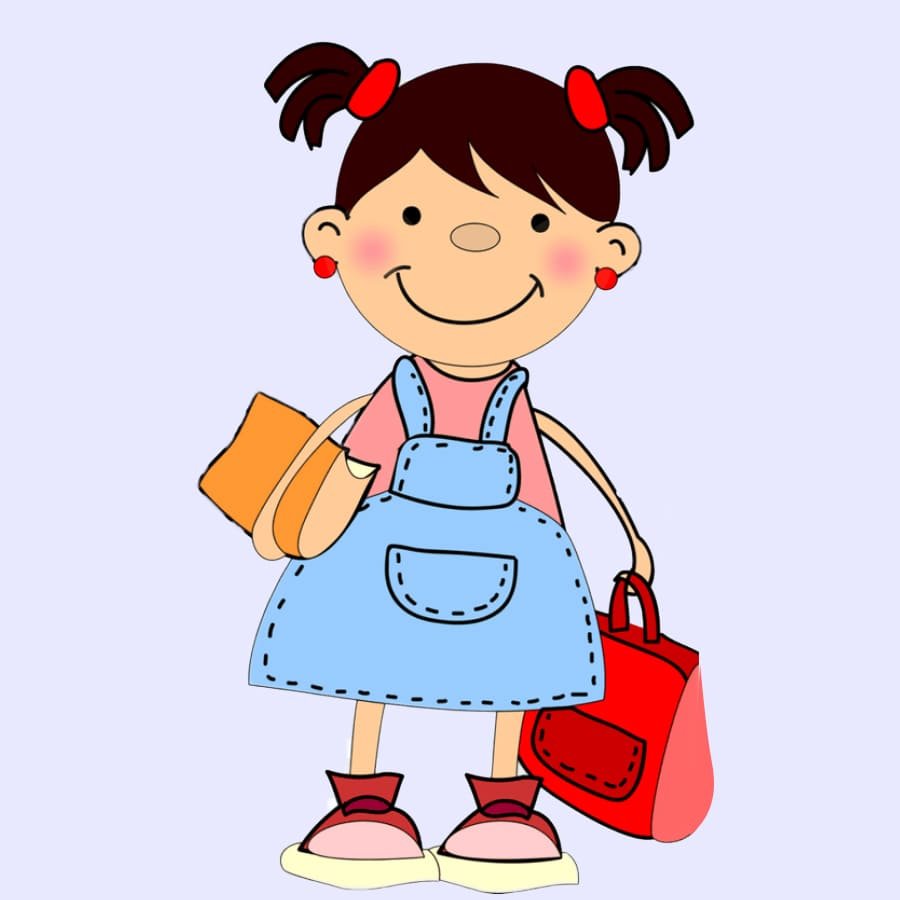 Веселая девочка картинки