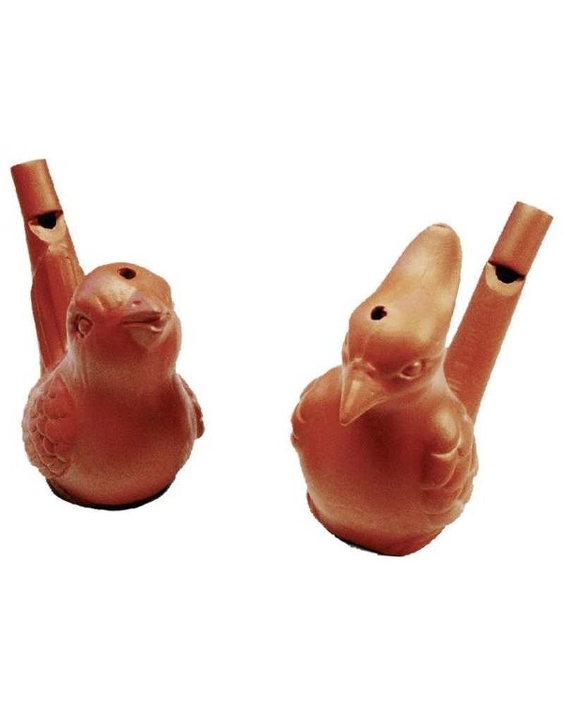 Птичка свистулька из глины