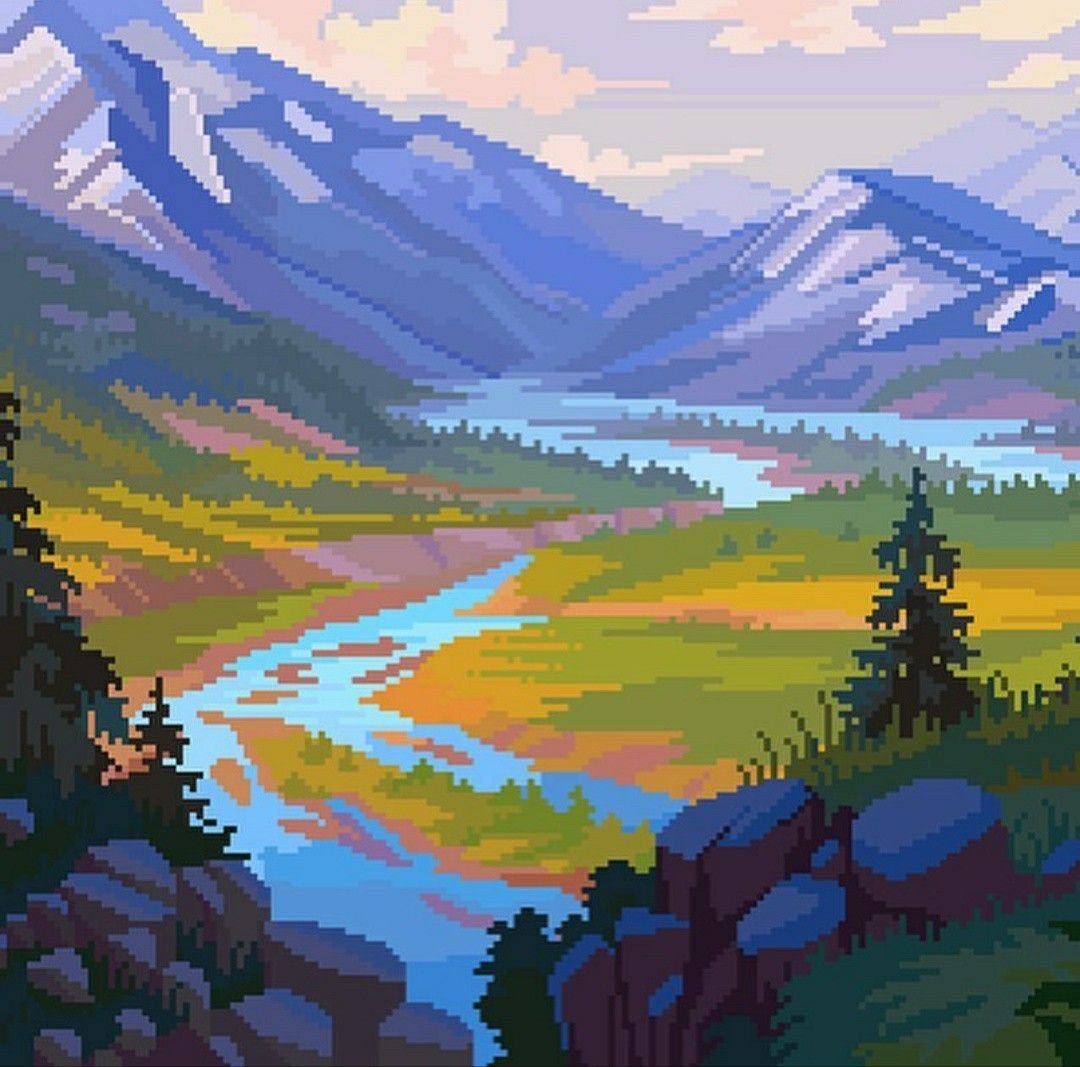 Персонажи из игр по клеточкам