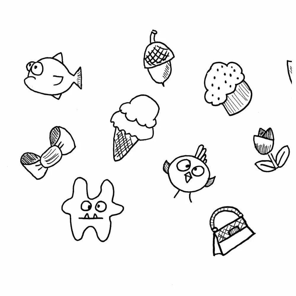 Раскраска Панда с бамбуком