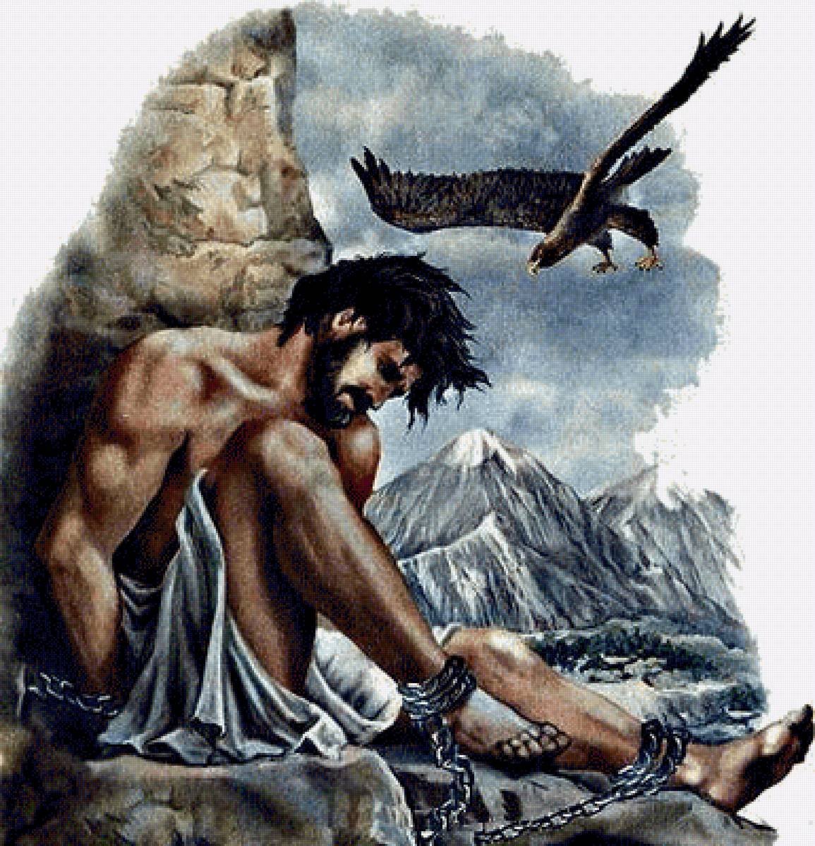 Зевс Бог древней Греции Олимп