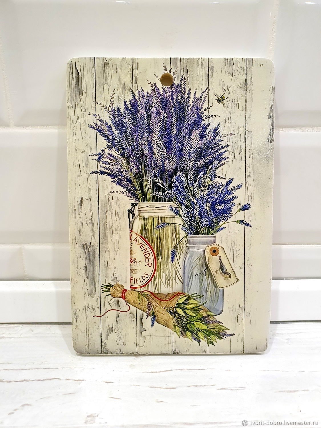 Декупажные карты Лаванда