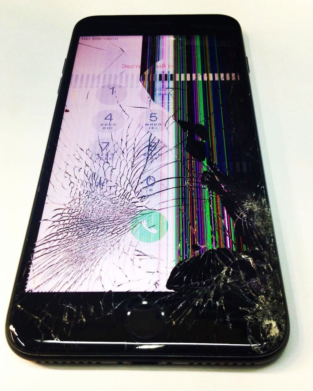 Разбитый дисплей