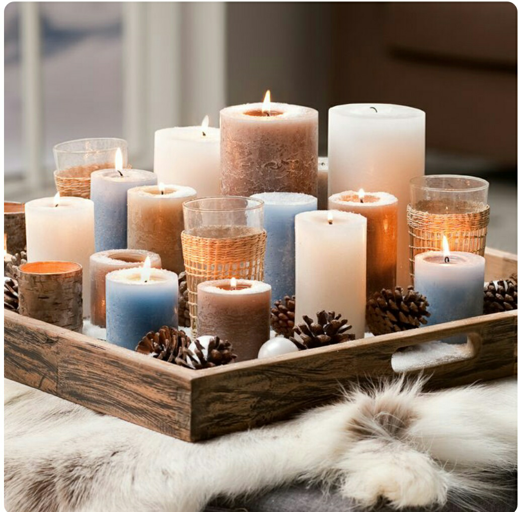 Интерьерные свечи