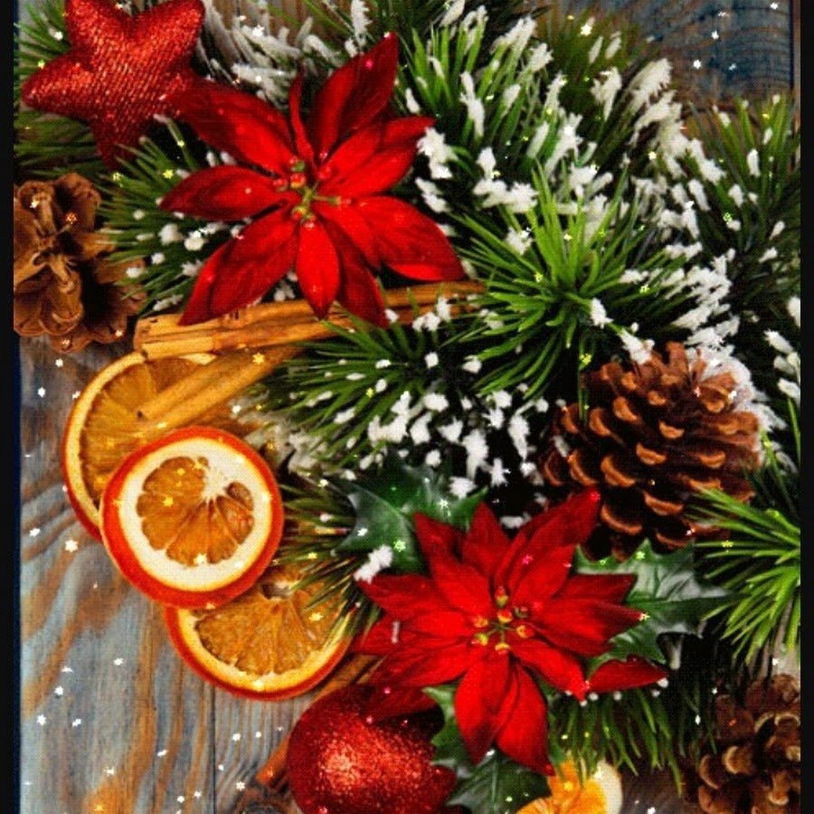 Новогодние красивые вертикальные