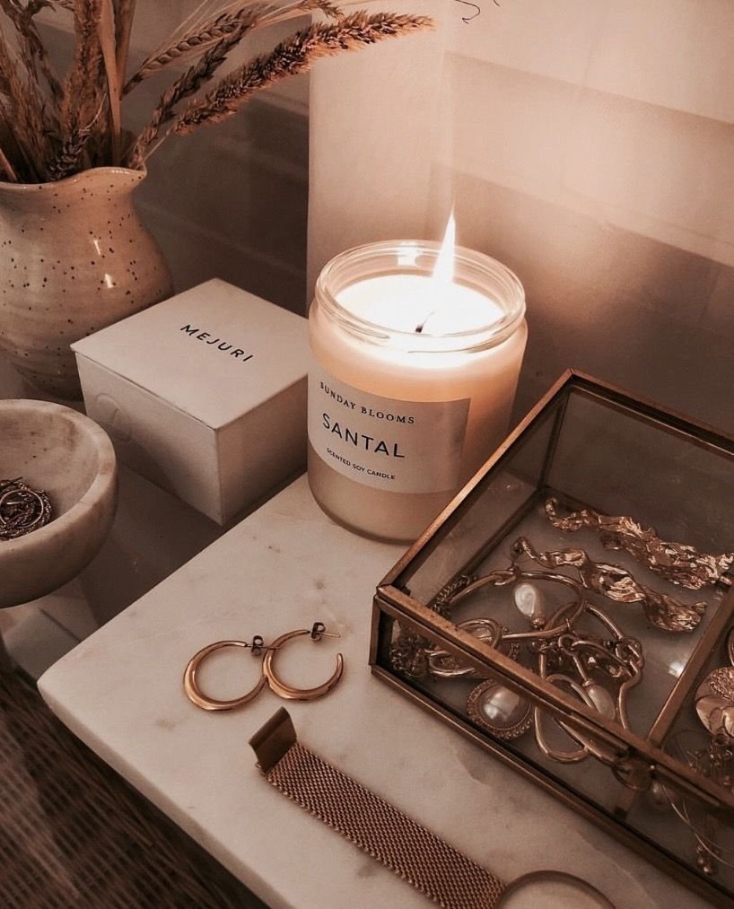 Осенние свечи уютные