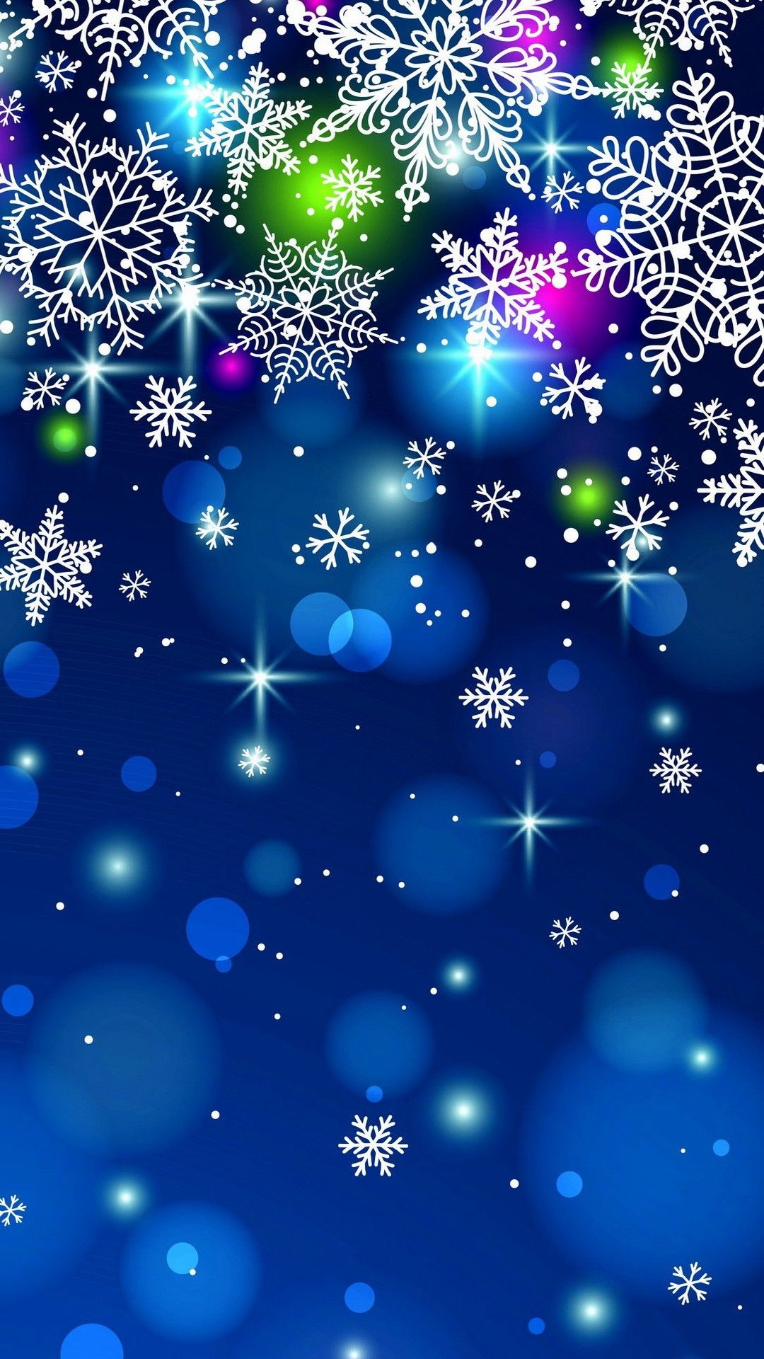 Красивый новогодний фон