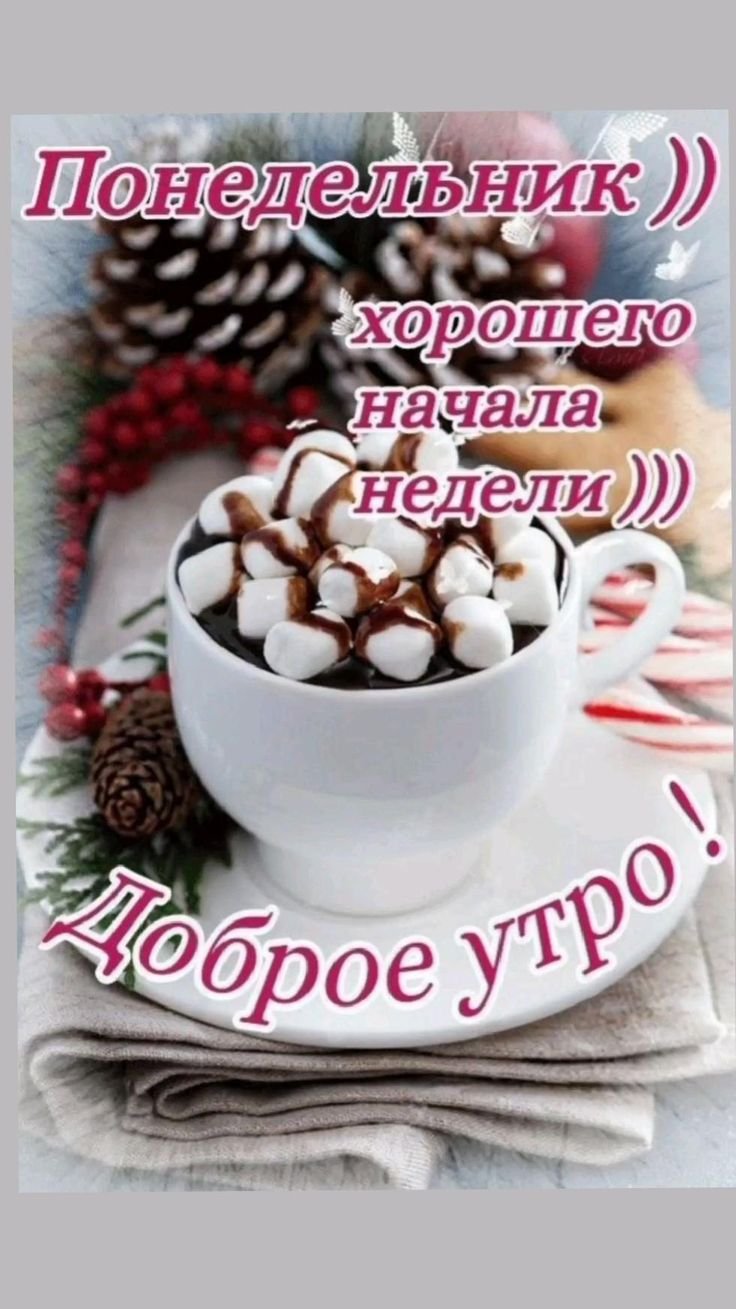 С добрым январским утром понедельника