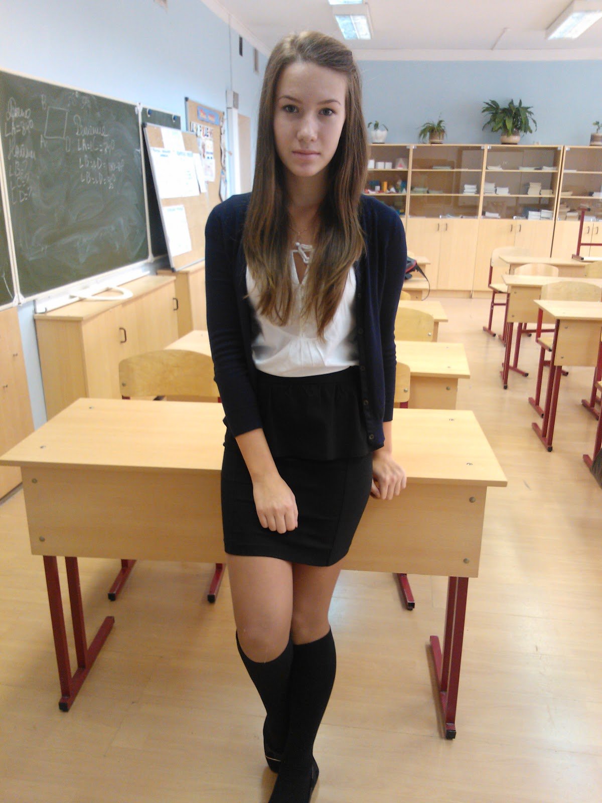 Ученицы в классе