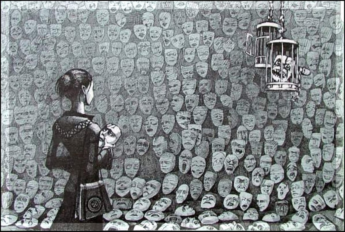 Маска лицемерия