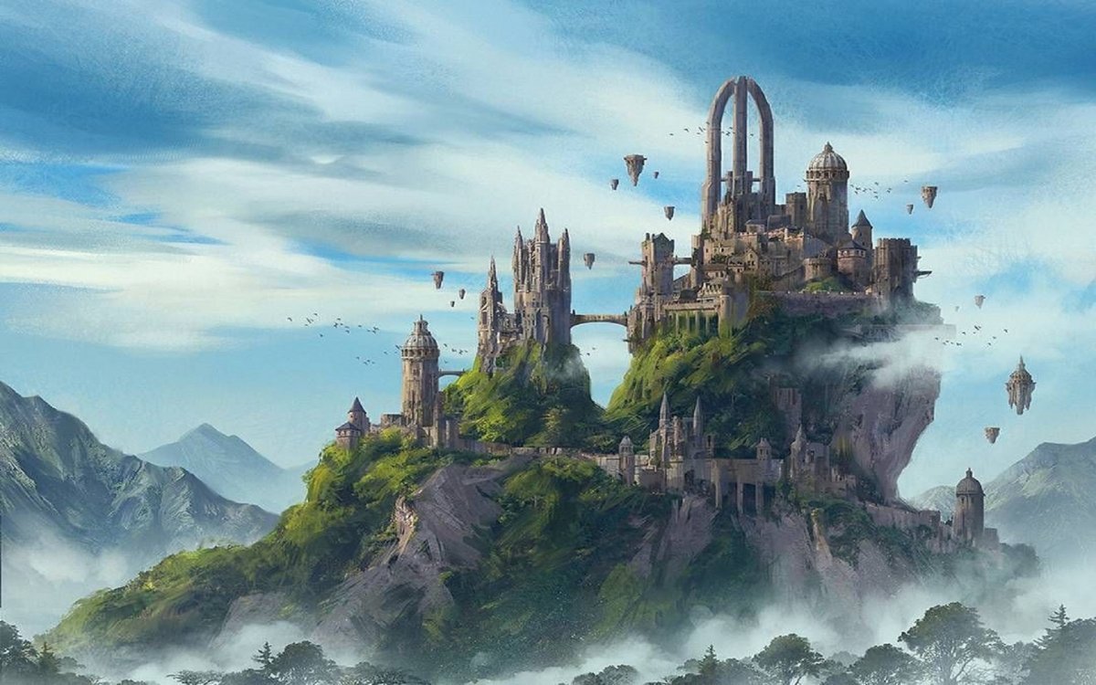 Замки из фэнтези