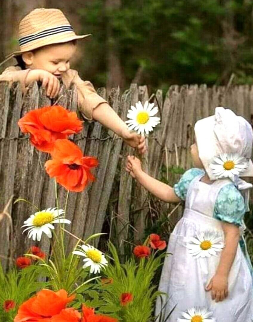 Пожелания с добрым утром с детьми