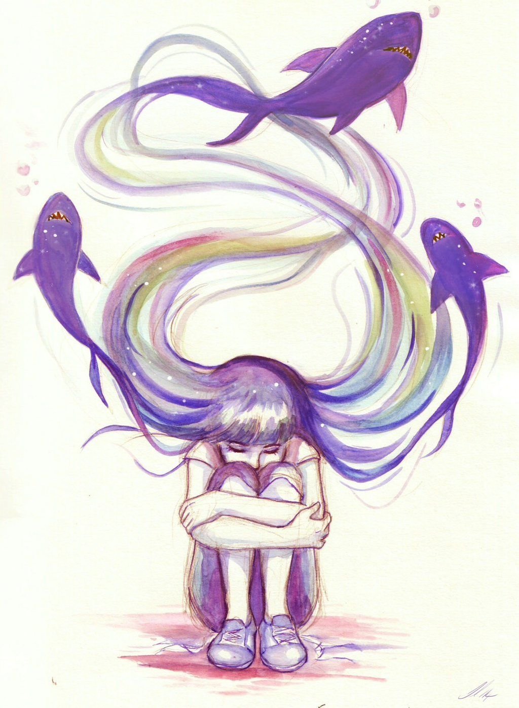 Аниме ЗЗ рыбы