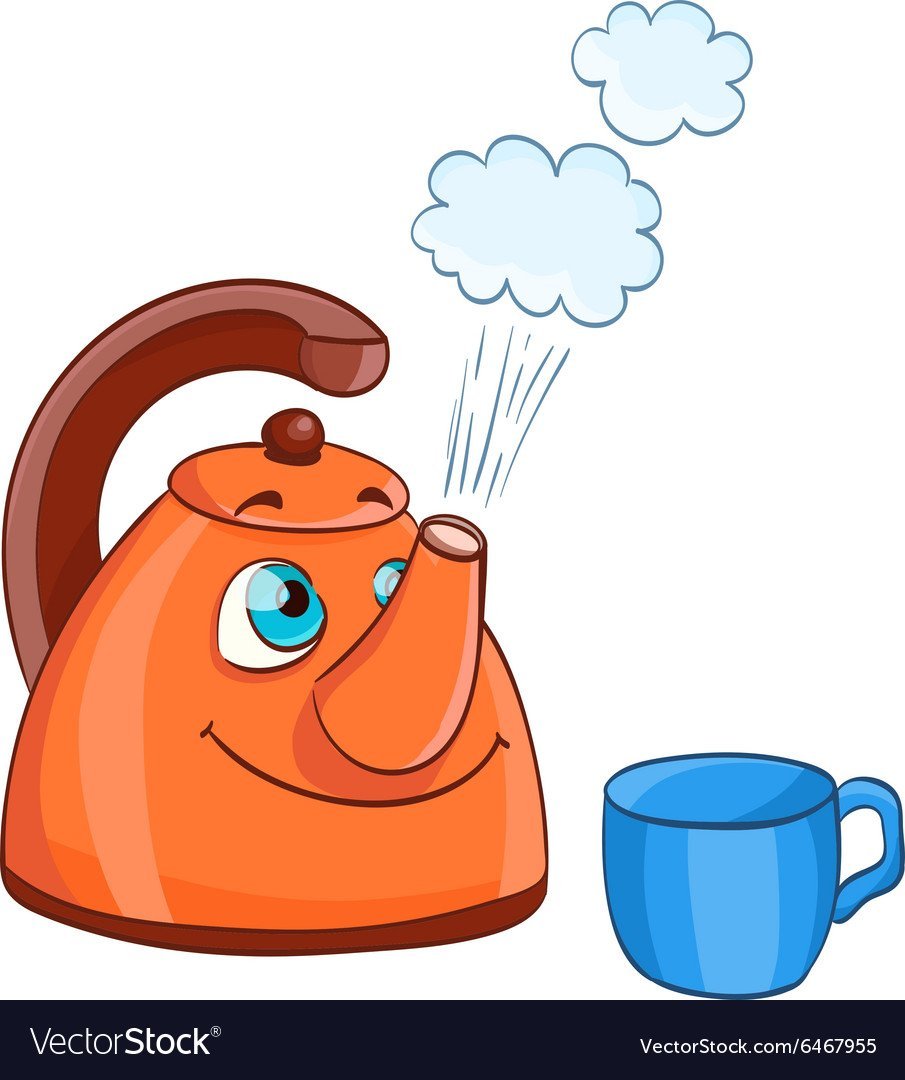 Чайник фиолетовые иконка