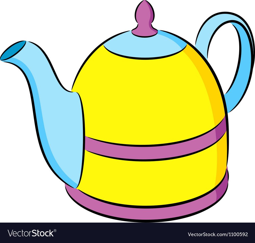 Чайник вектор для детей
