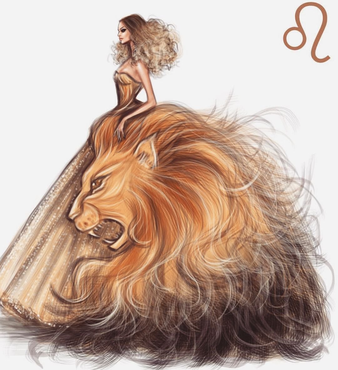 Знак зодиака Лев девочка