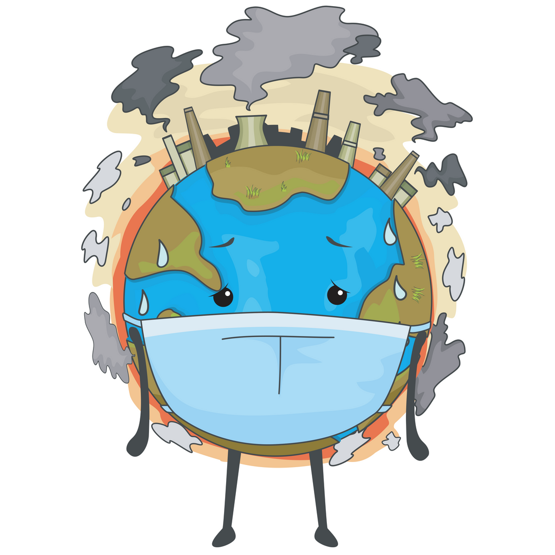 Загрязнение планеты для детей