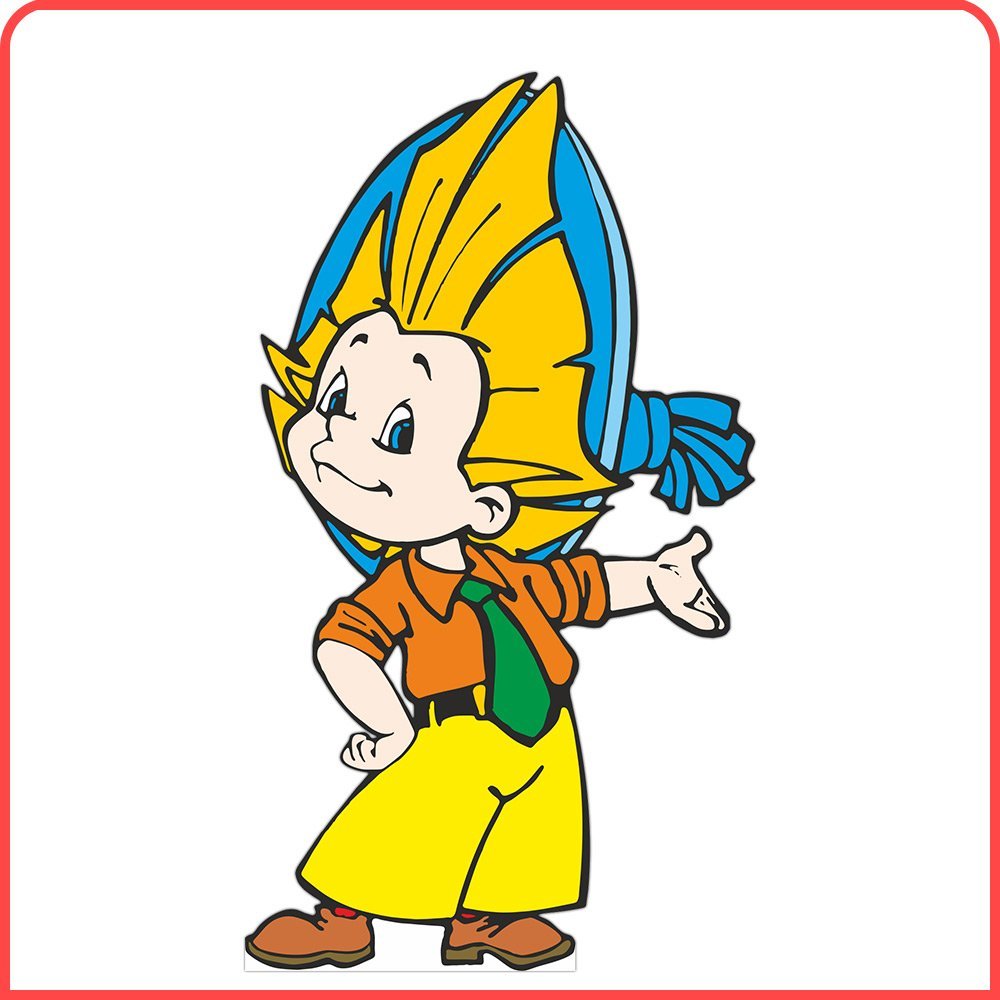 Незнайка на прозрачном фоне