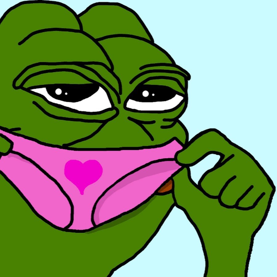 Лягушонок Пепе с трусами