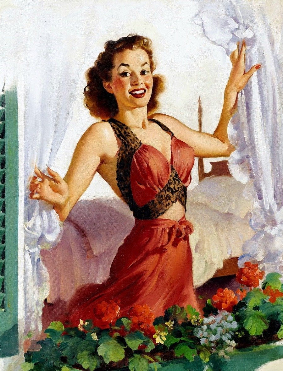 Художник пин ап Альберто Варгас