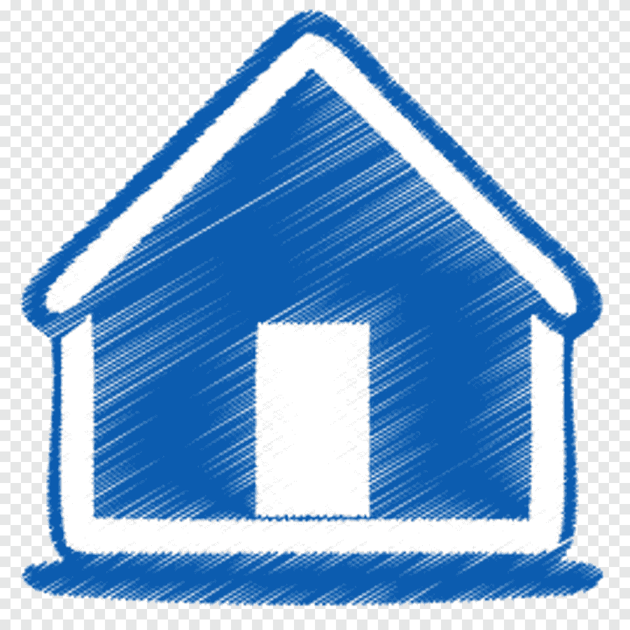 Мультяшный зеленый домик