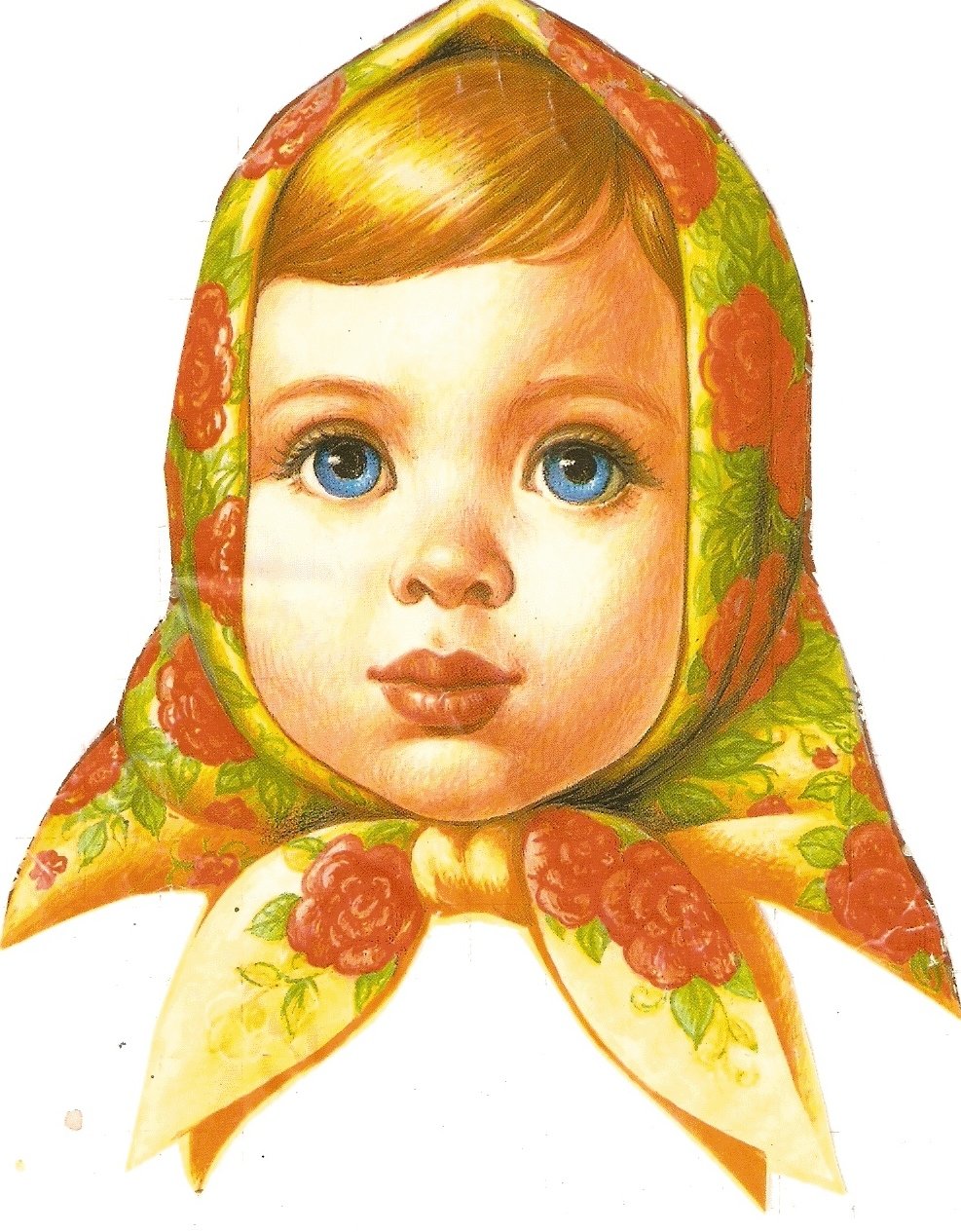 Платок на голову для девочки