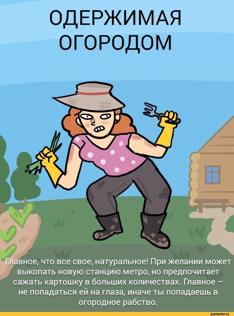 Демотиваторы про дачу